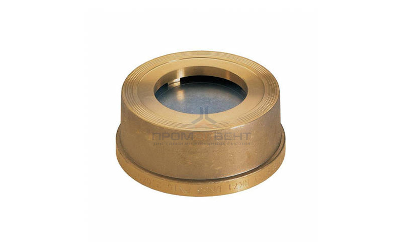 Клапан обратный межфланцевый Zetkama V275-Н - Ду65 (ф/ф, PN16, Tmax 200°C, латунь)