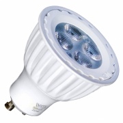 Лампа светодиодная VS LED MR16 6W (50W) 4000K 50° 220V GU10 белый корпус