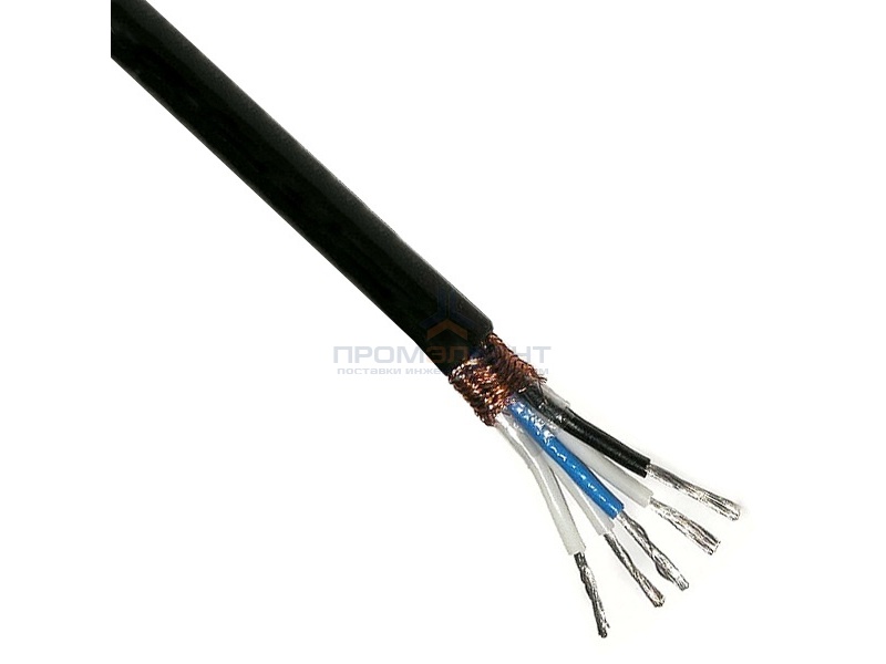 Кабель монтажный МКЭШ 5х0,75 экранированный