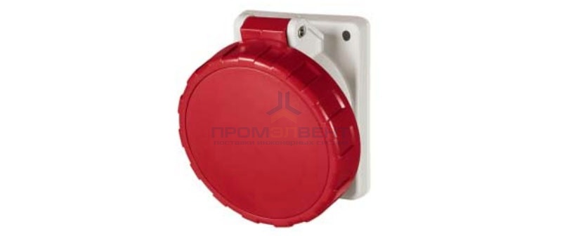 Розетка скрытой установки DKC Quadro IP67 125A 3P+E 400V