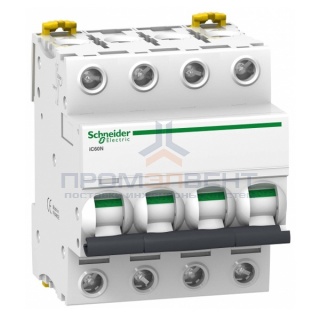 Автоматический выключатель Schneider Electric Acti 9 iC60N 4П 32A 6кА B (автомат)