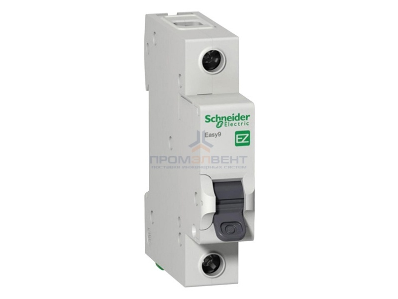 Автоматический выключатель Schneider Electric EASY 9 1П 50А B 4,5кА 230В (автомат)