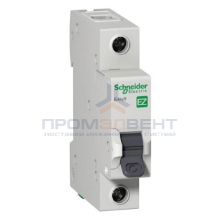 Автоматический выключатель Schneider Electric EASY 9 1П 50А B 4,5кА 230В (автомат)