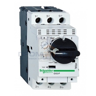 Автомат Schneider Electric TeSys GV2P с комбинированным расцепителем 9-14А