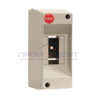 щиток настенный, серый, без крышки, 2мод., RAL 7035