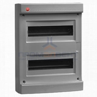 Щиток настен. без дверцы, 24(2х12) мод.,IP 40