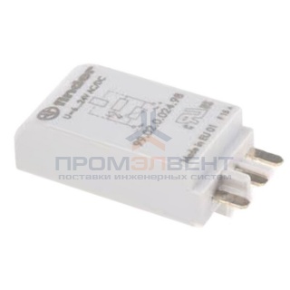Модуль индикации и защиты Finder зеленый светодиод + варистор (стандартная полярность) 6-24V AC/DC